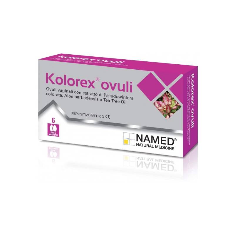 Named Kolorex Contro Candidosi 6 Ovuli Vaginali