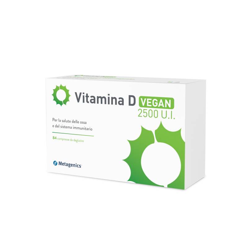 Metagenics Vitamina D 2500UI Vegan 84 compresse
