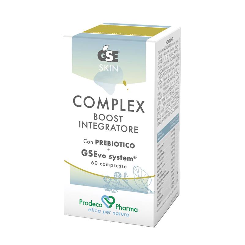 Gse Skin Complex Boost Integratore Pelle Antiossidante 60 Compresse