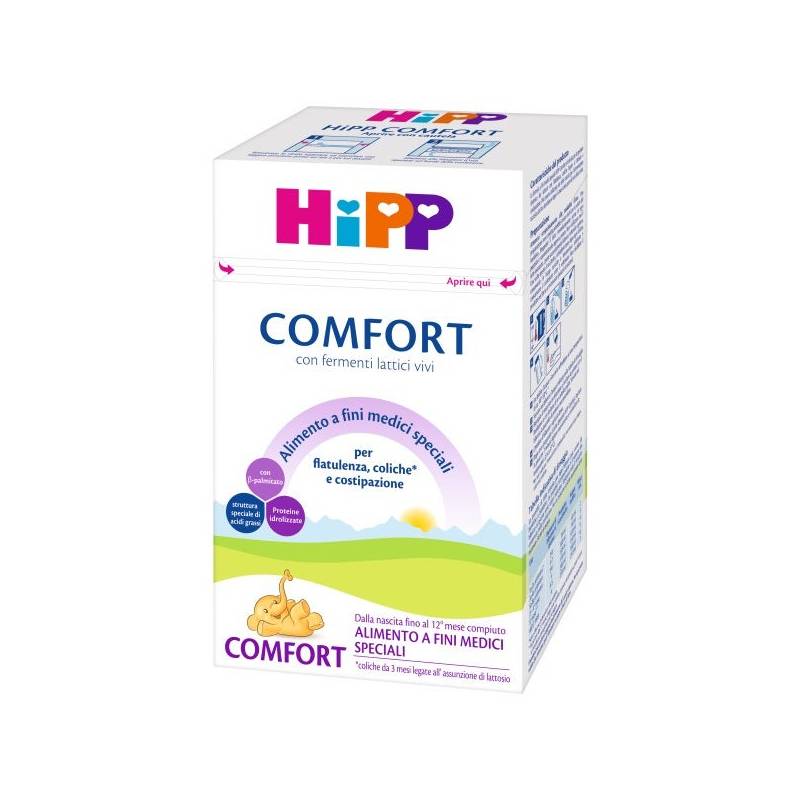 Hipp Latte Comfort Flatulenza Coliche Costipazione 600g
