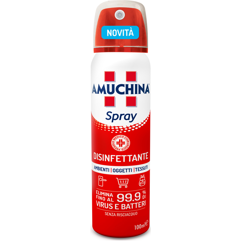 Napisan Spray Disinfettante Milleusi, Disinfettante Spray per Tessuti e  Superfici, Fragranza Fresco Pulito, 6 Spray da 400ml