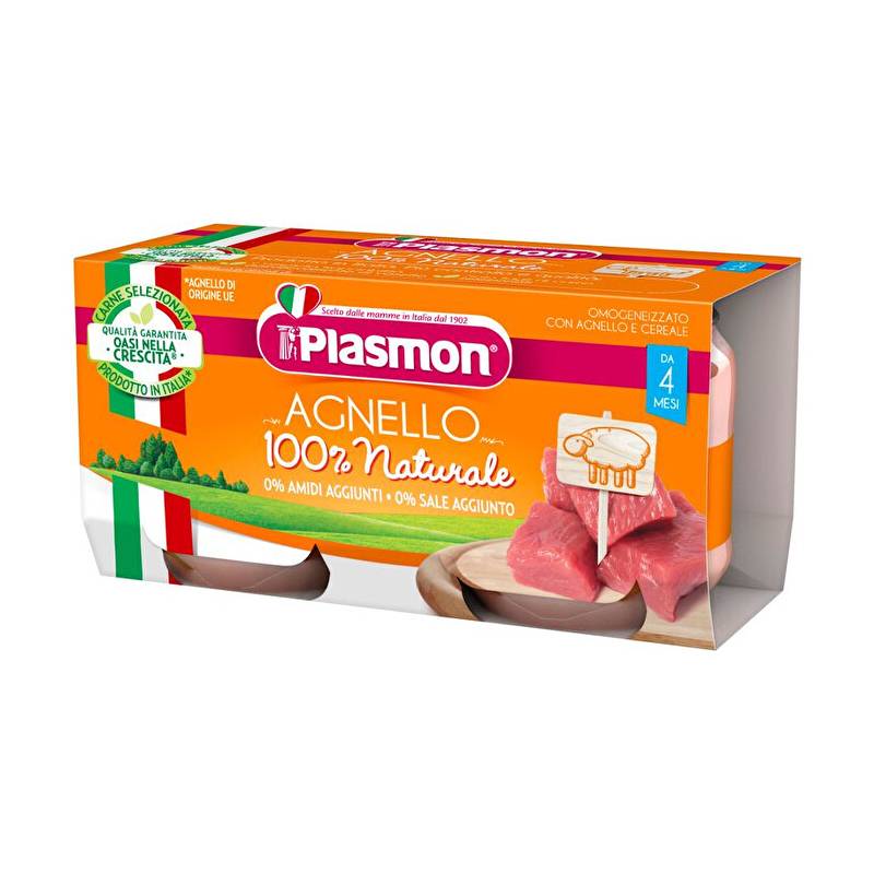Plasmon Omogeneizzato all'Agnello 2 x 80 g