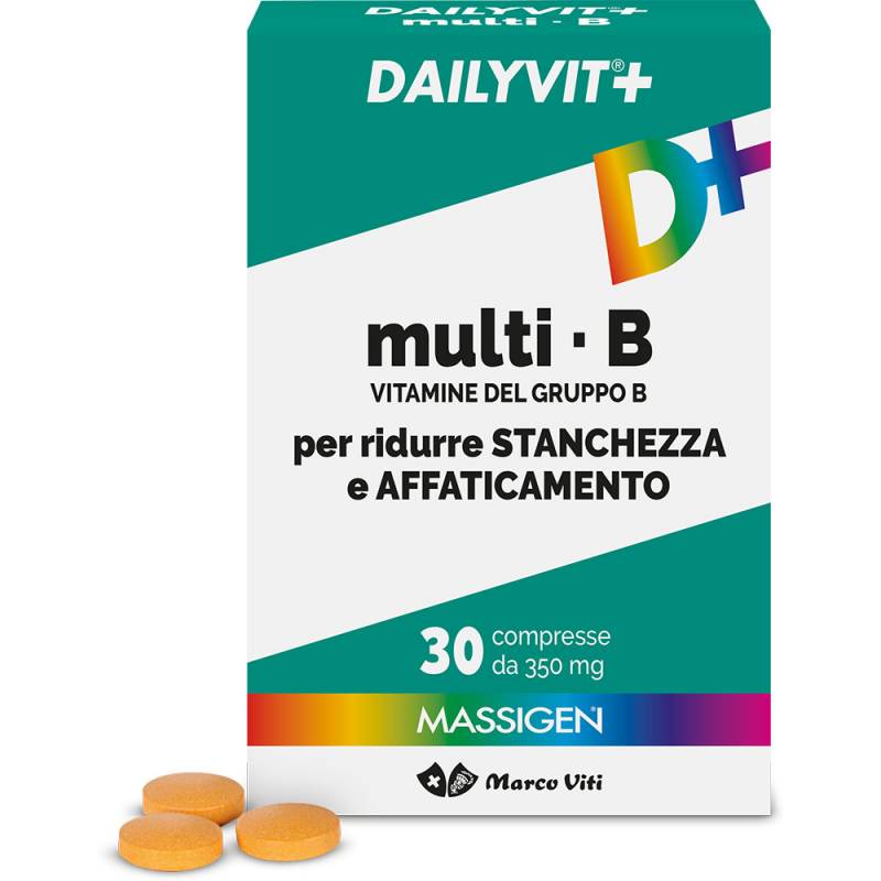 Massigen Dailyvit+ Multi B Integratore Vitaminico 30 compresse