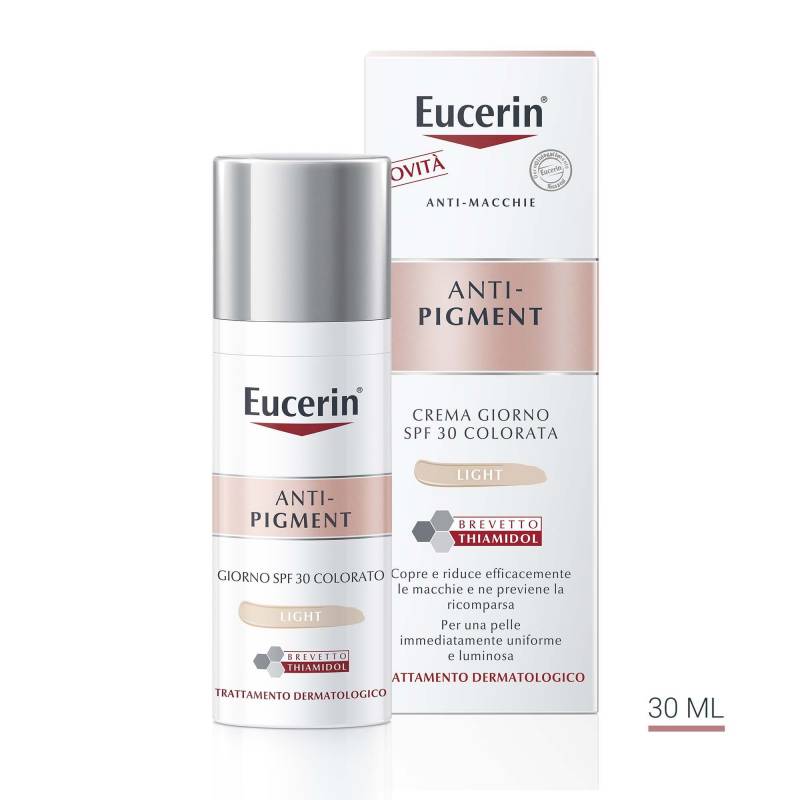 Eucerin Anti-Pigment Crema Giorno SPF 30 Colorata Light 30 ml