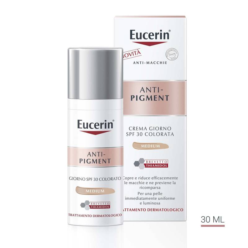 Eucerin Anti-Pigment Crema Giorno SPF 30 Colorata Medium 30 ml
