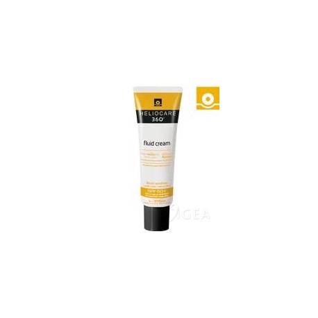 Heliocare 360 Fluid Cream Protezione Solare 50+ Pelle Secca