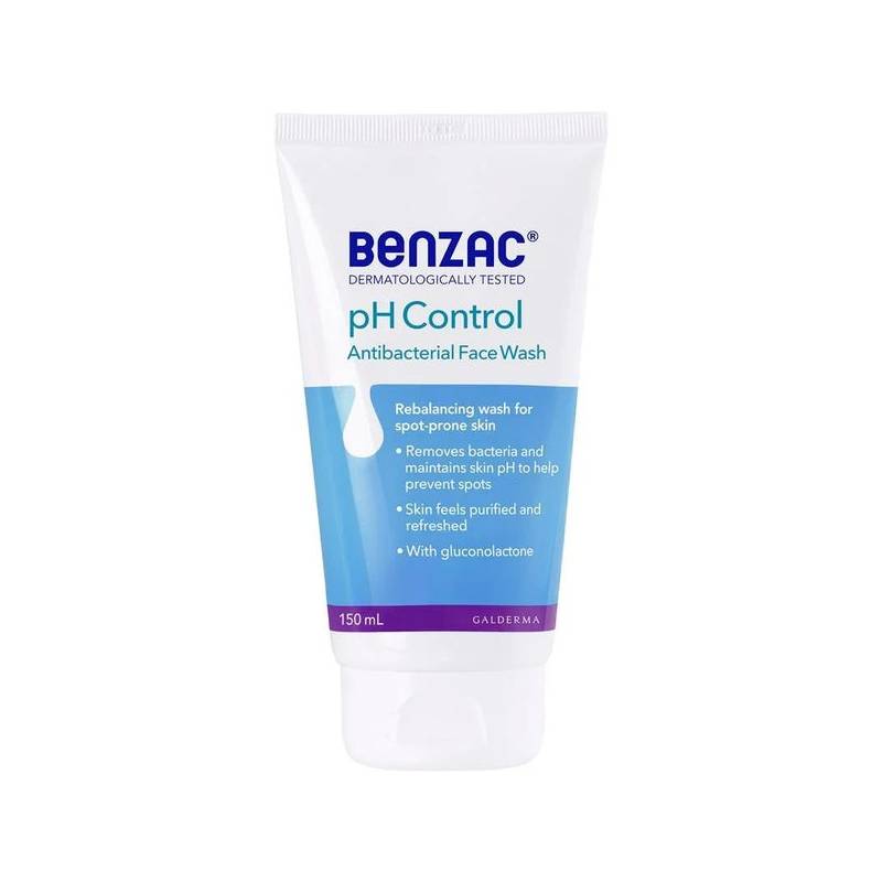 Benzac Skincare Ph Control Detergente Viso per Pelle Acneica 150ml