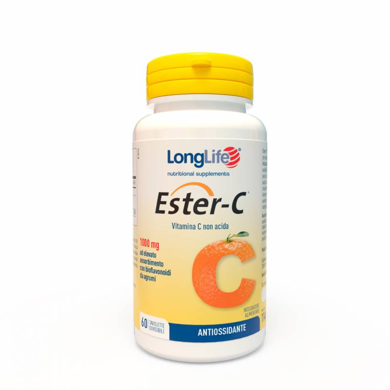 Longlife Ester-C 1000 Integratore di vitamina C 60 tavolette