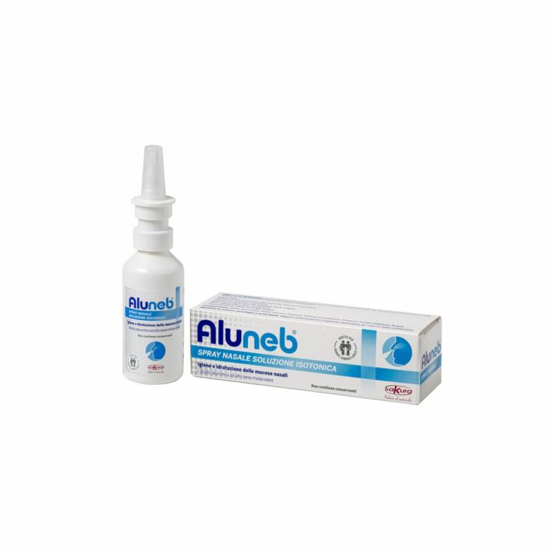 Aluneb Soluzione Isotonica Spray Nasale per il Benessere delle Vie Respiratorie 50 ml
