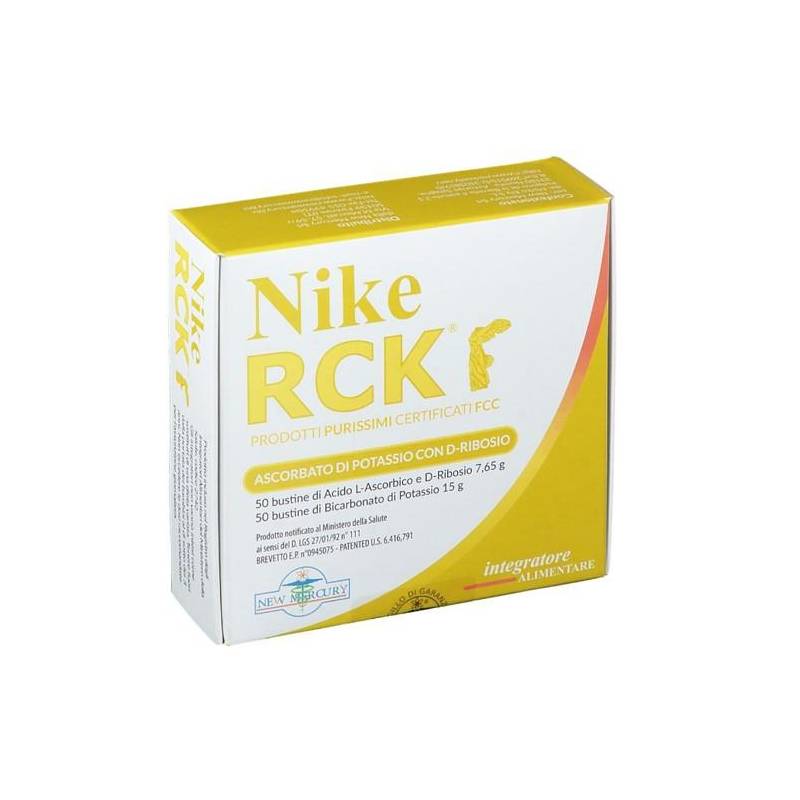 New Mercury Nike RCK Integratore Ascorbato di Potassio Antiossidante 100  bustine