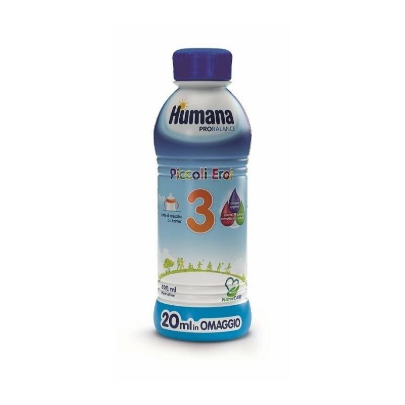 Humana 3 Probalance Piccoli Eroi Latte di crescita liquido 490 ml