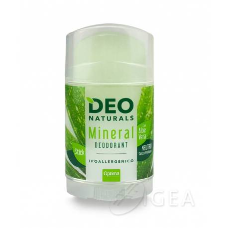 Optima Naturals Deo Naturals Deodorante Stick Ipoallergenico all'Aloe Vera