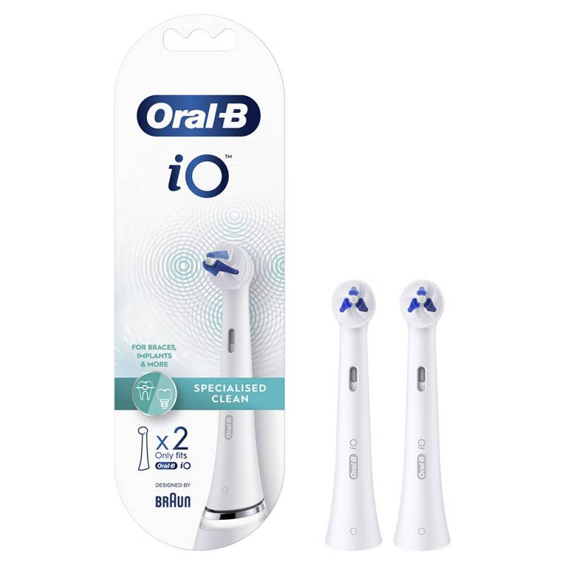 Oral B Power Refill IO Specialised Clean Testine di Ricambio 2