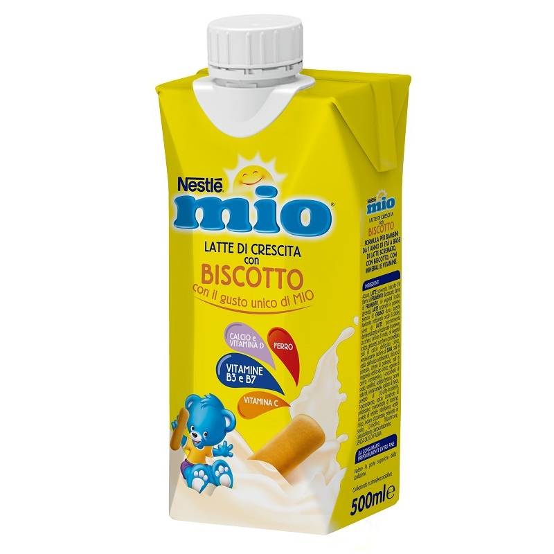 Nestlè MIO Latte Crescita Liquido con Biscotto 500 ml