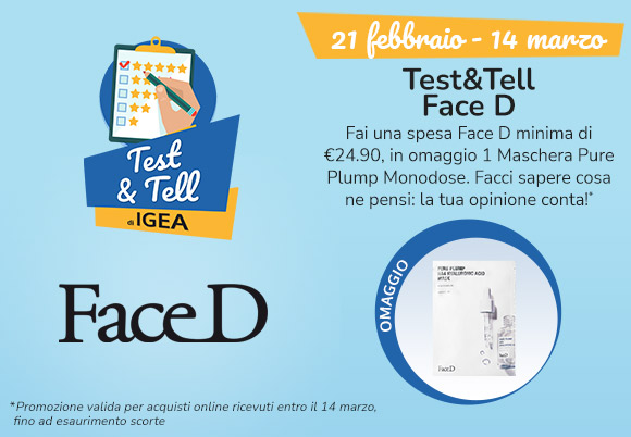 Test&Tell Face D