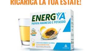 Ricarica la tua estate con ENERGYA Papaya Magnesio e Potassio!