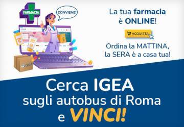 Cerca Igea sugli autobus di Roma e vinci!