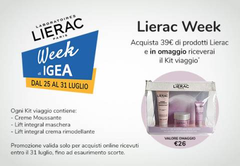 Lierac Week Igea