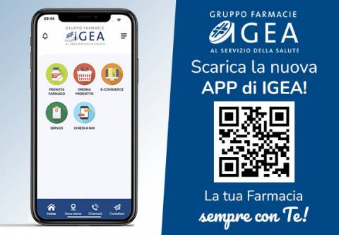 Farmacia Igea è sempre con te: scopri la nuova app!